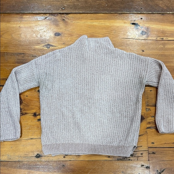 Marled Reunited Clothing Knit Sweater light pink size small - Picture 8 of 10